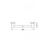 GROHE Essentials Cube 40514001 Поручень для ванны