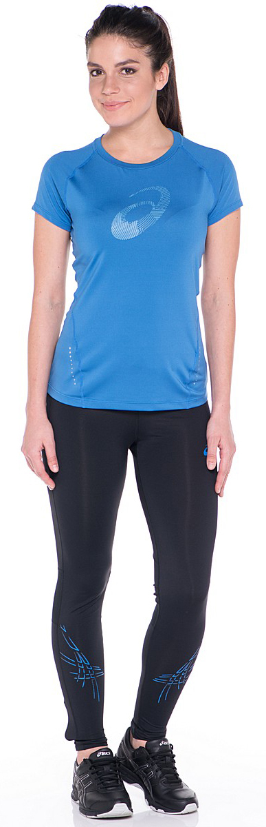Тайтсы Asics Tiger Tight Женские blue - 2