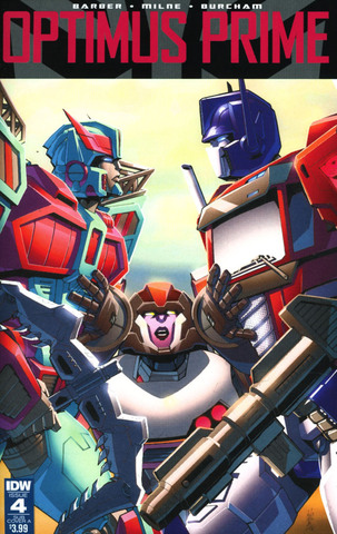 Optimus Prime #4 (Cover B)