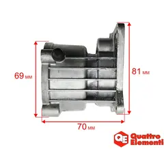 Корпус QUATTRO ELEMENTI PALERMO 110/124Turbo насоса (242-298-P17)