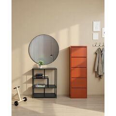 Стеллаж Loftie Black 77x100 см