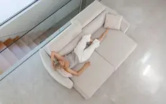 Диван Noemi с ручным механизмом раскладывания R1+2A+R2 240 см