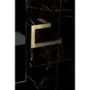 Boheme 10725-MG Полотенцедержатель кольцо  Qubic Matt Gold