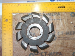 Фреза фасонная полукруглая выпуклая 125 R12 Р18 (следы хранения)