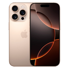 Смартфон Apple iPhone 16 Pro 128GB, eSIM, Desert Titanium (Пустынный титановый)