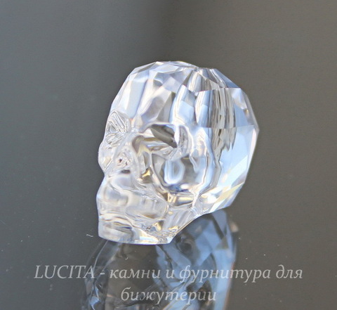 5750 Бусина "Череп" Сваровски Crystal 19 мм
