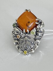Краб (кольцо из серебра)