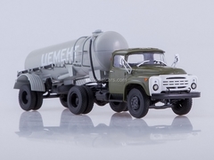 ZIL-130V1 with semitrailer TC-4 khaki-gray 1:43 AutoHistory