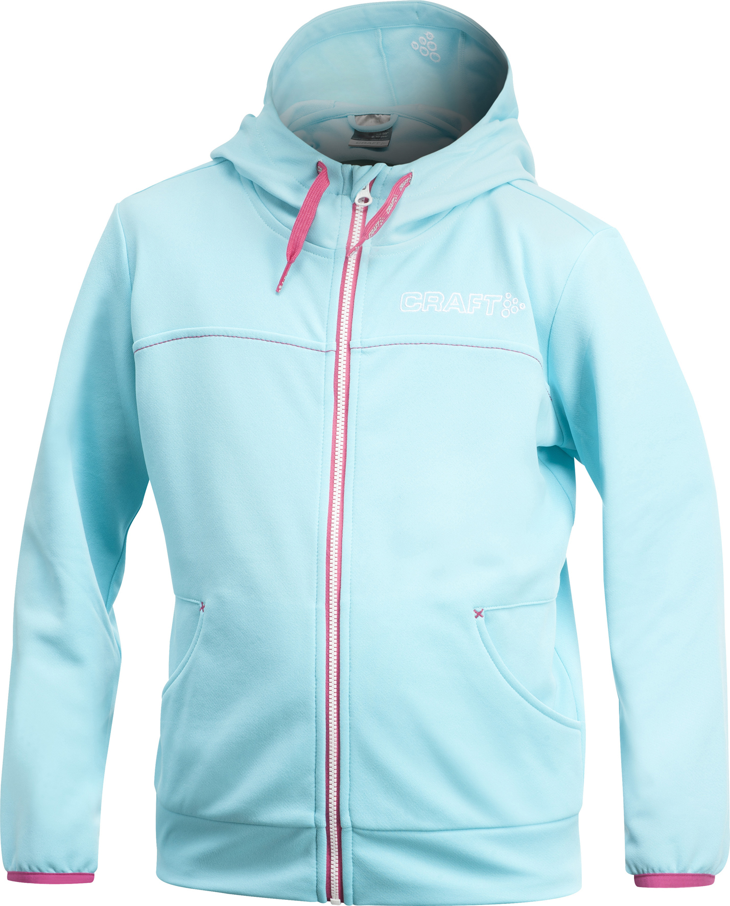 Толстовка Craft Flex Hood детская бирюзовая