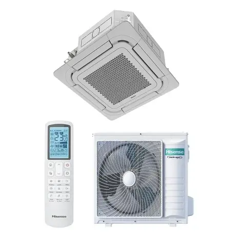 Сплит-система кассетного типа Hisense ACT-12UR4RCC8 / PE-QEA/LD / AUW-12U4RS8 инверторная
