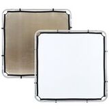 Отражатель Lastolite LL LR81106R Skylite Rapid Cover Small (1,1х1,1 м) золотистый/белый без рамы