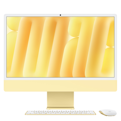 Моноблок Apple iMac 4.5K 24" (M4, 8 CPU/8 GPU, 2024) 16/512GB, Yellow (Желтый)