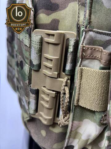 Оригинальный “UNIVERSAL ARMOR original” разгрузочный бронежилет (с баллистическим пакетом СВМПЭ) •мультикам