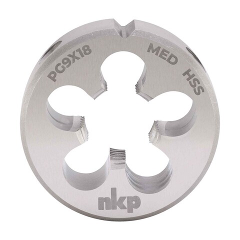 Плашка PG 9 -18 DINEN40430 HSS 80° 45x14мм NKP 243090N