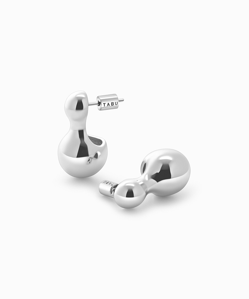 Серьги ROSA silver