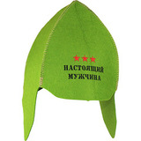Шапка будёновка для бани - 2