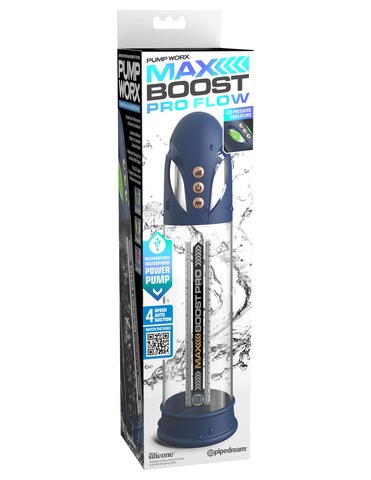 Вакуумная помпа автоматическая мужская Max Boost Pro Flow Pipedream