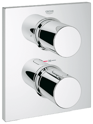GROHE Grohtherm F 27618000 Термостат для душа встраиваемый на 2 потребителя