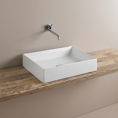 ArtCeram Scalino SCL002 01 00 Раковина накладная, 55x38, цвет: белый фото