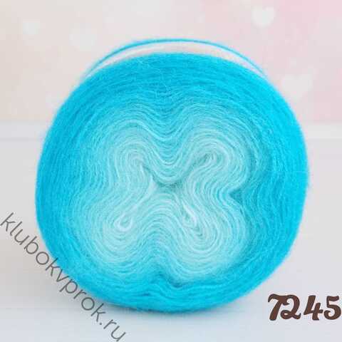 ALIZE ANGORA GOLD OMBRE BATIK 7245, Голубая бирюза
