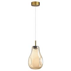 5098/4L PENDANT ODL25 365 античн.бронза/янтарный/металл/стекло Подвес LED 4W 4000K 388Лм NAVE