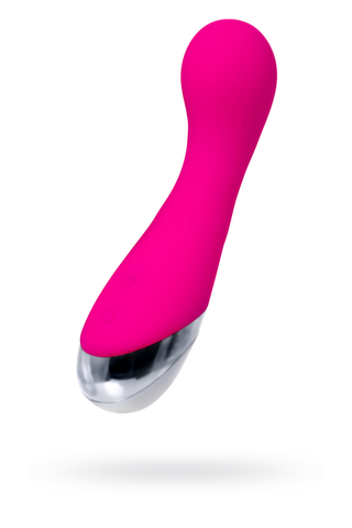 Стимулятор точки G L'EROINA Rolly, силикон, розовый, 15 см