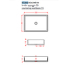 ArtCeram Scalino SCL002 01 00 Раковина накладная, 55x38, цвет: белый