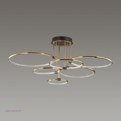Люстра потолочная LED с пультом ДУ 5283/99CL серии URSULA