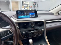 Мультимедийный монитор Lexus RX (2015-2020) Android 13 8/128GB QLED 4G модель CB-RDL 1520Low