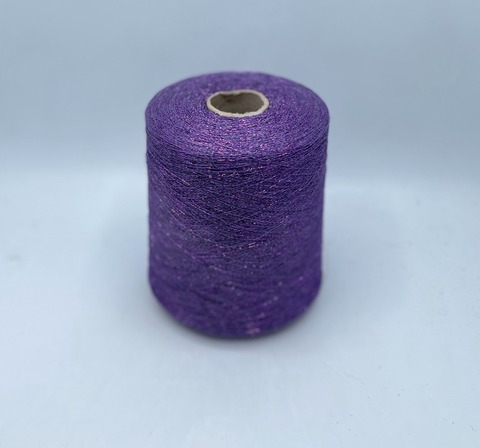 Industria Italiana (пр.Италия),art- Frizzante 3500 м/100гр, 70%Вискоза, 15%Металлик(Люрекс), 15%Полиамид, цвет-Лаванда(2126/2601). арт-36392