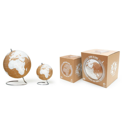 Глобус Cork Globe, белый, Ø25 см