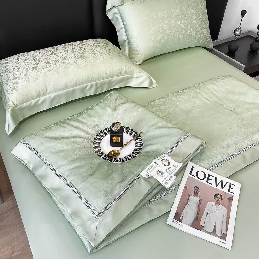 ZEPHYR HOME Двуспалка Тенсель с одеялом Салатовый