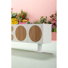 Комод широкий Atomic White 183x76 см
