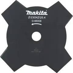 Нож для травы 4 зуба Makita D-66008