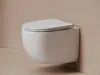 Ceramica Nova Пик (UP) CN4007MW Подвесной унитаз безободковый, смыв торнадо