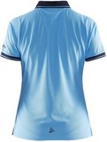 Футболка-поло женская Craft Noble Polo Pique Shirt W голубая