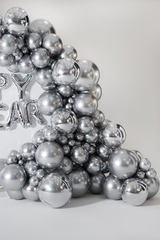 Фотозона Серебряная Новый Год