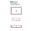 ArtCeram Scalino SCL002 05 00 Раковина накладная, 55x38, цвет: белый