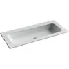 Ceramica Nova Grace CN7013WX Раковина накладная без отверстия под смеситель, 101x45.7, цвет: белый