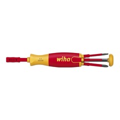 Отвертка диэлектрическая с набором бит LiftUP Electric 6шт Wiha 2831 38612 (SB)