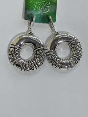 Бублички (серьги из серебра)