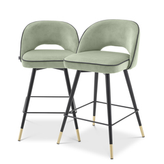 Полубарный стул (сет из 2х)  Counter Stool Cliff set of 2 арт.114321