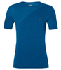 Футболка для бега мужская Asics Seamless синяя - 1