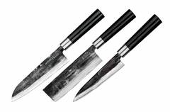 Комплект из 3 кухонных ножей Samura SUPER 5 (упакованы отдельно)