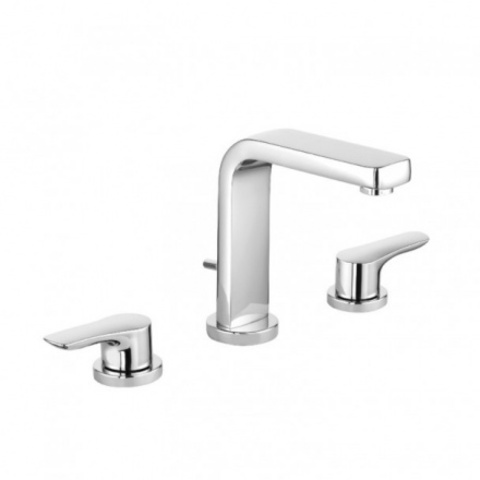 Kludi Pure&Solid 343940575 Смеситель для раковины, цвет: хром