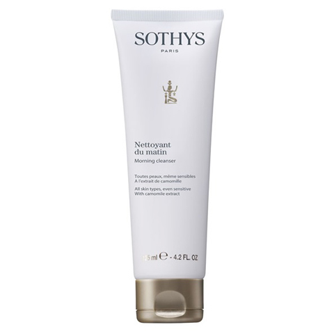 Sothys Cleansers: Утреннее очищающее средство для лица с экстрактами ромашки и сладкого миндаля (Morning Cleanser)