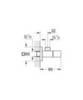 GROHE Universal Cube 22013000 Вентиль угловой