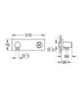 GROHE Grohtherm F 27621000 Шланговое подсоединение с держателем