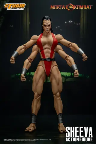 Фигурка Шива масштаб 1/12 Мортал Комбат Storm Collectibles