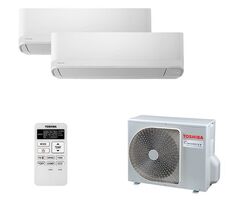 Мульти сплит-система Toshiba на 2 комнаты (20+20 кв.м.) SEIYA